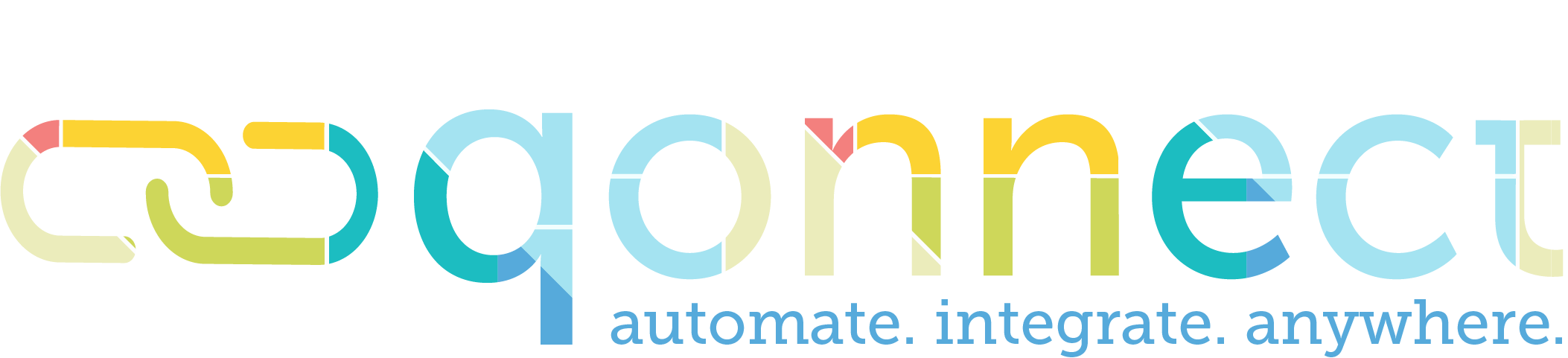 qonnect logo - gevuld - met slogan
